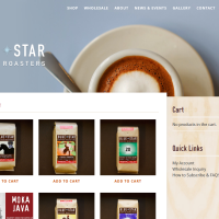 Blue Star Coffee Roasters - Category - WooCommerce Gallery