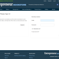 Entrepreneur Bookstore - Checkout - WooCommerce Gallery