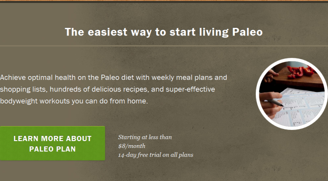 Paleo Plan is an example of a website built with WooCommerce.