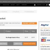 Rough Guides - Cart- WooCommerce Gallery