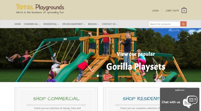 Total Playgrounds - Built with WooCommerce