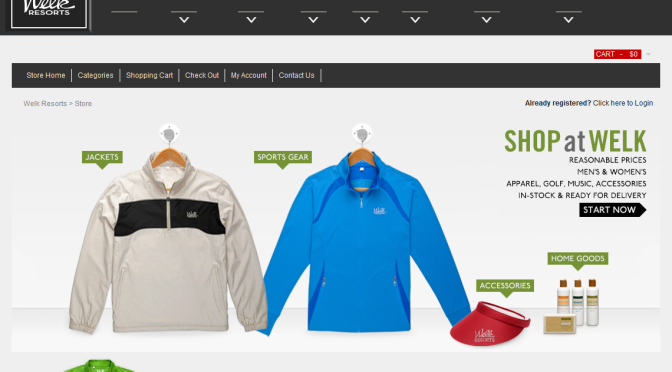 Welks Resorts is an example of a website built with WooCommerce.