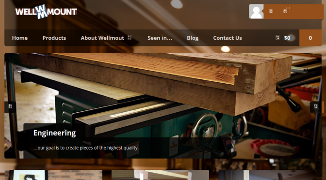 Well Mount is an example of a website built with WooCommerce.