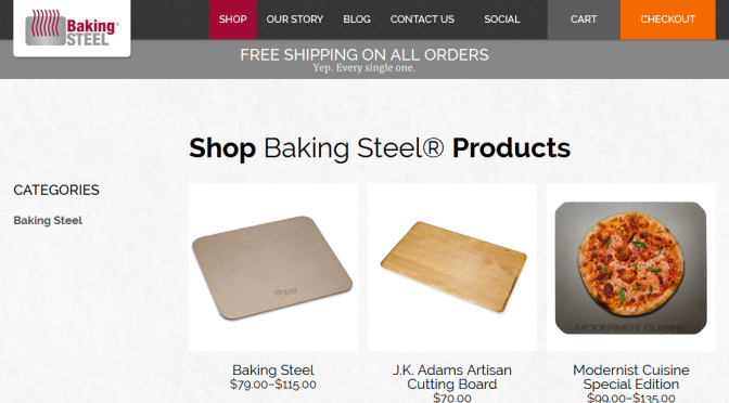 Baking Steel - WooCommerce Showcase