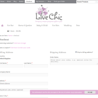 Live Chic - Checkout - WooCommerce Gallery