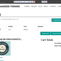 Organized Themes - Cart - WooCommerce Gallery