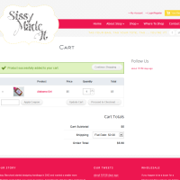 Sissy Made It - Cart - WooCommerce Gallery
