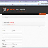 Jersey Basement -Checkout - Built With WooCommerce