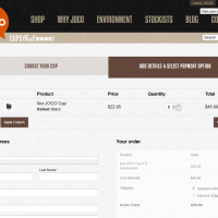 Joco Cups -Cart -Built With WooCommerce