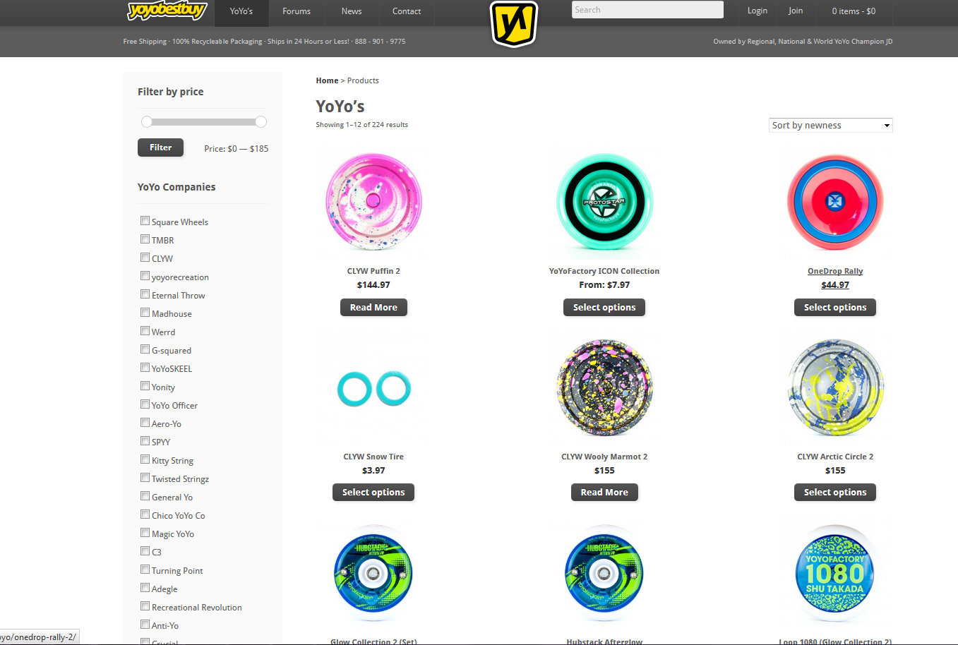 best yoyo store