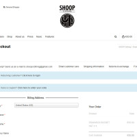 Shoop Clothing - Checkout- Built With Woo Commerce