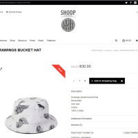 Shoop Clothing - Product- Built With Woo Commerce