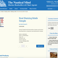 The Nautical Mind - Product - Built With WooCommerce