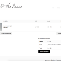 Product - Belle And The Brave - Cart- Built With WooCommerce